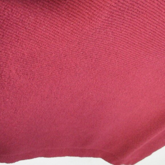 Free People Ottoman Slouchy Sweater Women XS Burgundy Cotton Blend Oversized 614 - Picture 10 of 13
